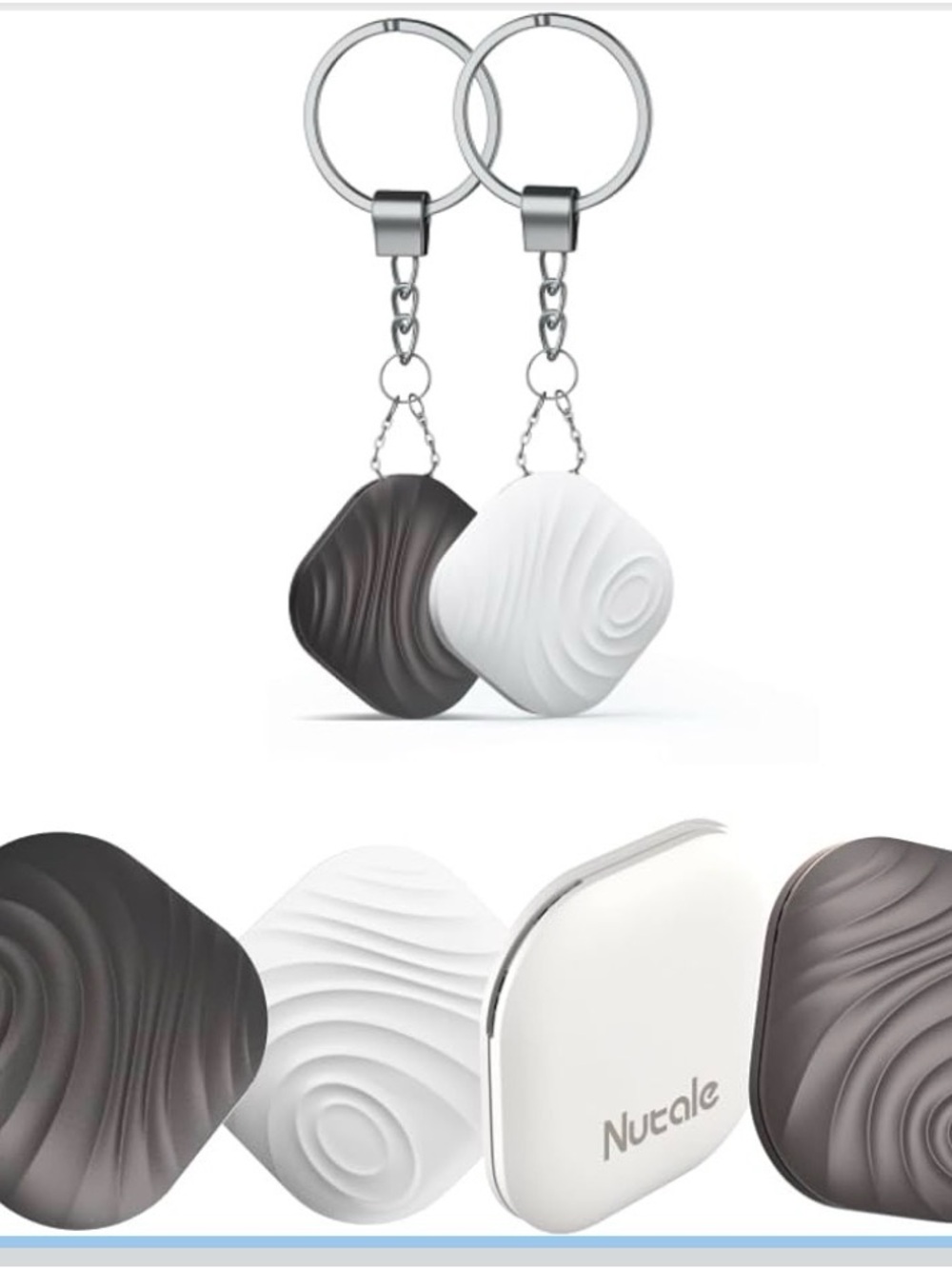 NWT Nutale 4-pack Smart Tags for iOS devices (Apple Only), global, w/batteries.